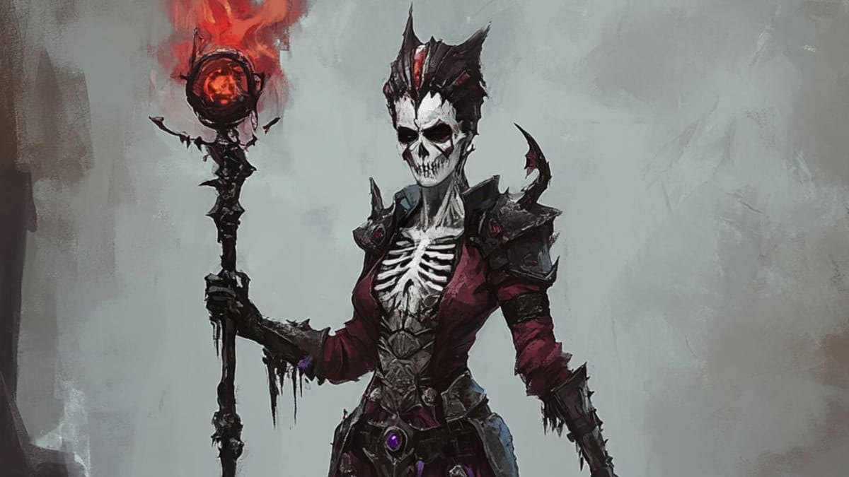 13 Sinister Necromancer Witch Designs Inspired by Path of Exile